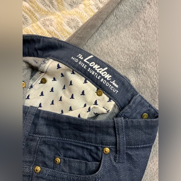 MiH Jeans Anthropologie SIze 27 The London Jean, Mid Rise Subtle Bootcut - Picture 5 of 7